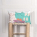 Pudebetræk HappyFriday Moshi Moshi Cat & Mouse Multifarvet 50 x 30 cm