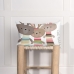 Housse de coussin HappyFriday Moshi Moshi Rabbit Family Multicouleur 50 x 30 cm