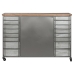 Chest of drawers Home ESPRIT Metal Fir Vintage 123 x 34 x 83,5 cm