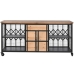 Cassettiera Home ESPRIT Metallo Abete Loft 122 x 37 x 58,5 cm