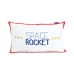 Cushion cover HappyFriday Mr Fox Space Rocket Multicolour 50 x 30 cm