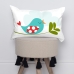 Kuddfodral HappyFriday Mr Fox Little Birds Multicolour 50 x 30 cm