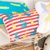 Cushion cover HappyFriday Mr Fox Flying Boy Multicolour 50 x 30 cm