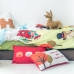 Husă de pernă de canapea HappyFriday Mr Fox Piggys Multicolor 50 x 30 cm