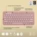 Tastiera Wireless Logitech K380s Rosa Qwerty in Spagnolo