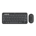 Клавиатура с мишка Logitech Pebble 2 Combo Графит Испанска Qwerty