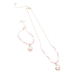 Set Colier și Brățări Inca Collar Y Pulsera Corazones Inimi (2 pcs)