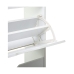 Sapateira 5five Simply Smart Branco Madeira 115 x 60 x 24 cm