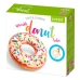 Opblaasbare band Intex Donut Wit 114 x 25 x 114 cm (12 Stuks)