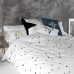 Fodera per cuscino HappyFriday Blanc Constellation Multicolore 60 x 60 cm