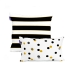 Housse de coussin HappyFriday Blanc Mustard  Multicouleur 2 Pièces