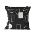 Housse de coussin HappyFriday Blanc Serenity  Multicouleur 60 x 60 cm