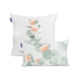 Housse de coussin HappyFriday Blanc Corymbia  Multicouleur 2 Pièces