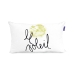 Housse de coussin HappyFriday Blanc Constellation Multicouleur 2 Pièces