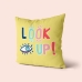 Чехол для подушки HappyFriday Aware Look up Разноцветный 50 x 50 cm 2 Предметы