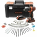 Berbequim com chave de fendas Black & Decker BCK186D2KA-QW