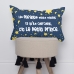 Capa de travesseiro HappyFriday Le Petit Prince Son avion Multicolor 50 x 30 cm