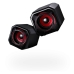 Altifalantes Gaming Verbatim Gator Eye Preto 2,5 W