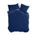 Housse de Couette HappyFriday BASIC Blue marine 200 x 200 cm