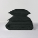 Housse de Couette HappyFriday BASIC Noir 240 x 220 cm