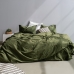 Housse de Couette HappyFriday BASIC Vert 155 x 220 cm