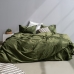 Покривало за одеяло HappyFriday BASIC Зелен 155 x 220 cm