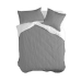 Housse de Couette HappyFriday Basic Oxford Gris 140 x 200 cm