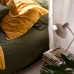 Housse de Couette HappyFriday BASIC Vert 155 x 220 cm