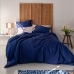 Housse de Couette HappyFriday BASIC Blue marine 140 x 200 cm