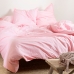 Покривало за одеяло HappyFriday BASIC Светло розово 260 x 220 cm