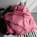 Housse de Couette HappyFriday BASIC Magenta 260 x 220 cm