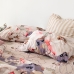 Nordic cover HappyFriday White Peonies Multicolour 155 x 220 cm