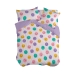 Housse de Couette HappyFriday Aware Funny faces Multicouleur 260 x 220 cm