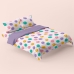 Housse de Couette HappyFriday Aware Funny faces Multicouleur 260 x 220 cm