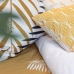 Покривало за одеяло HappyFriday Blanc Foliage  Многоцветен 200 x 200 cm