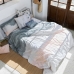 Housse de Couette HappyFriday Blanc Seaside  Multicouleur 220 x 220 cm