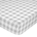 Apsitempianti paklodė HappyFriday Basic Kids Pilka 70 x 140 x 14 cm Gingham