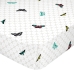 Подогнанный нижний лист HappyFriday Birds of paradise Разноцветный 140 x 200 x 32 cm 