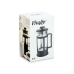 Teapot Kinvara SW8120 Black Transparent 600 ml Piston