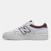 Scarpe Sportive Uomo New Balance 480 Bianco Rosso Scuro