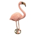 Okrasna vrtna figura Ubbink Resin Roza flamingo