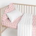 Mazuļa gultas aizsargs HappyFriday Basic Kids Vichy Rozā 60 x 40 cm
