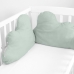 Cot protector HappyFriday Basic Kids Cloud Mint 60 x 40 cm