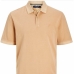 Herenpolo met Korte Mouwen Jack & Jones JPRBLUWILLIAM  12257315  Beige