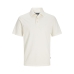 Vīriešu Polo ar Īsām Piedurknēm Jack & Jones JPRBLUWILLIAM  12257315  Balts