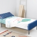 Set beddengoed HappyFriday Moshi Moshi Whale Multicolour Bed van 105 2 Onderdelen