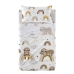 Bäddset HappyFriday Moshi Moshi Sleepy sloth Multicolour Babysäng 2 Delar