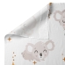 Set de foi HappyFriday Moshi Moshi Baby koala Multicolor Pat 105 2 Piese