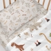 Bedding set HappyFriday Moshi Moshi Dino family  Multicolour Baby Crib 2 Pieces