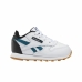 Sportssko til baby Reebok Leather Hvit